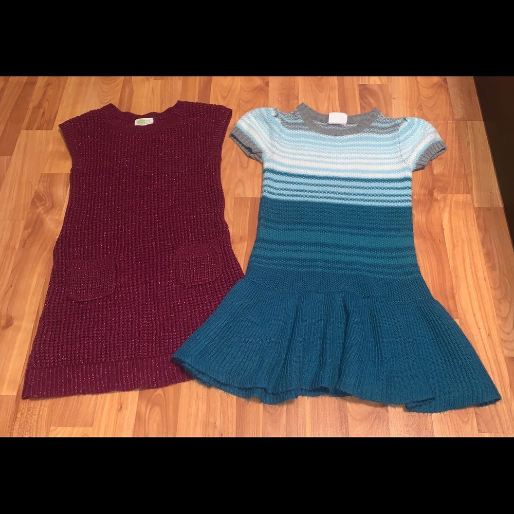 Bundle of Crazy 8 Knit Sweater Dresses